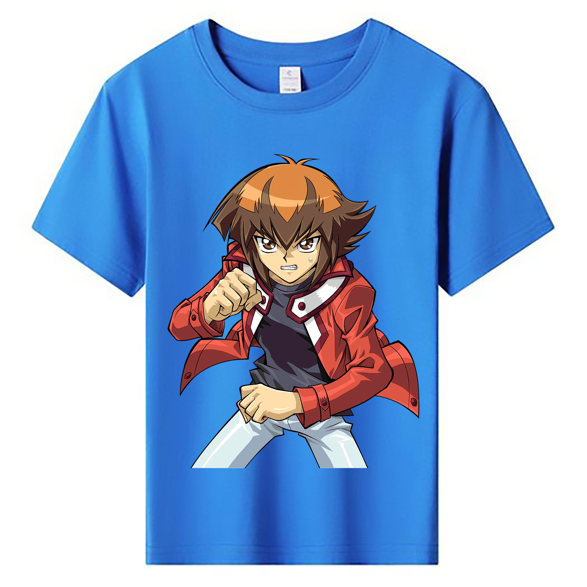 （画像用） 遊☆戯☆王 Yu-Gi-Oh! 綿100％キッズTシャツ（フロントプリント）